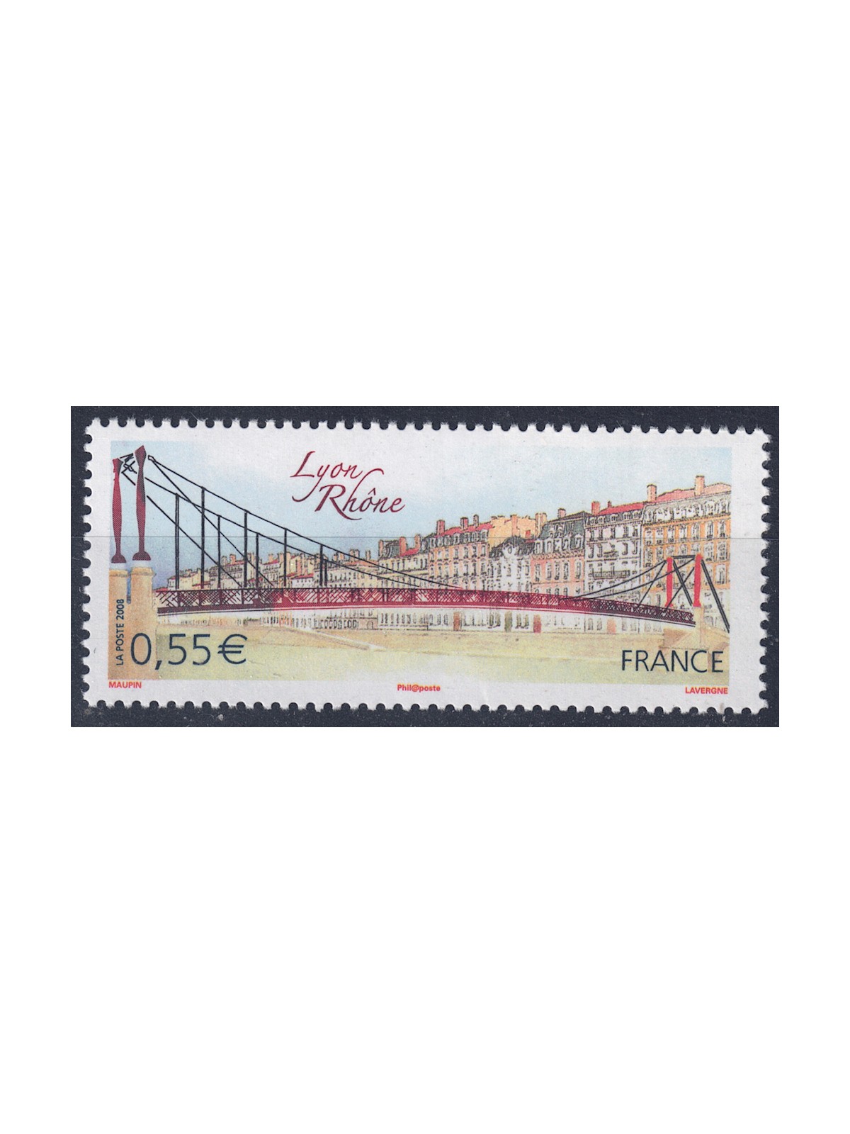 FRANCE 2008 Tourist (Lyon) MNH**