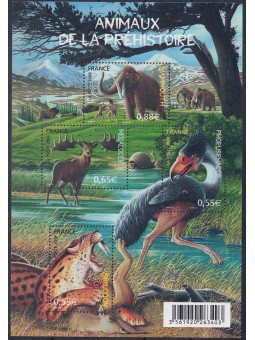 FRANCE 2008 Prehistoric Animals s/s MNH**
