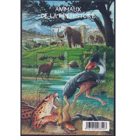 FRANCE 2008 Prehistoric Animals s/s MNH**