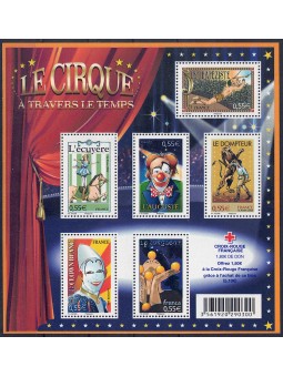 FRANCIA 2008 Croce Rossa (Il Circo) BF MNH**