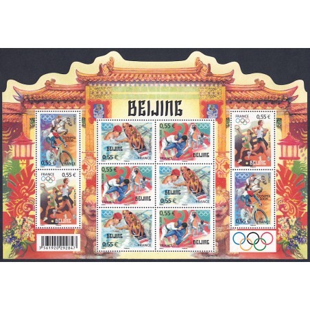 FRANCIA 2008 Giochi Olimpici Beijing BF MNH**