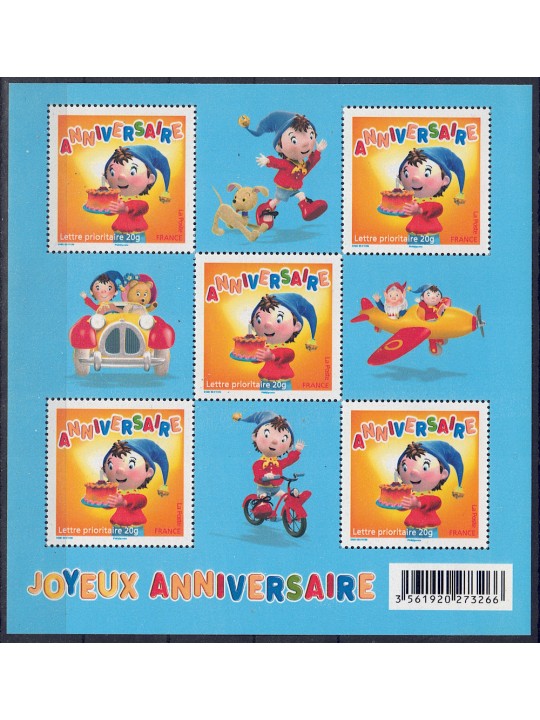 FRANCE 2008 Stamps for Greetings BF MNH**