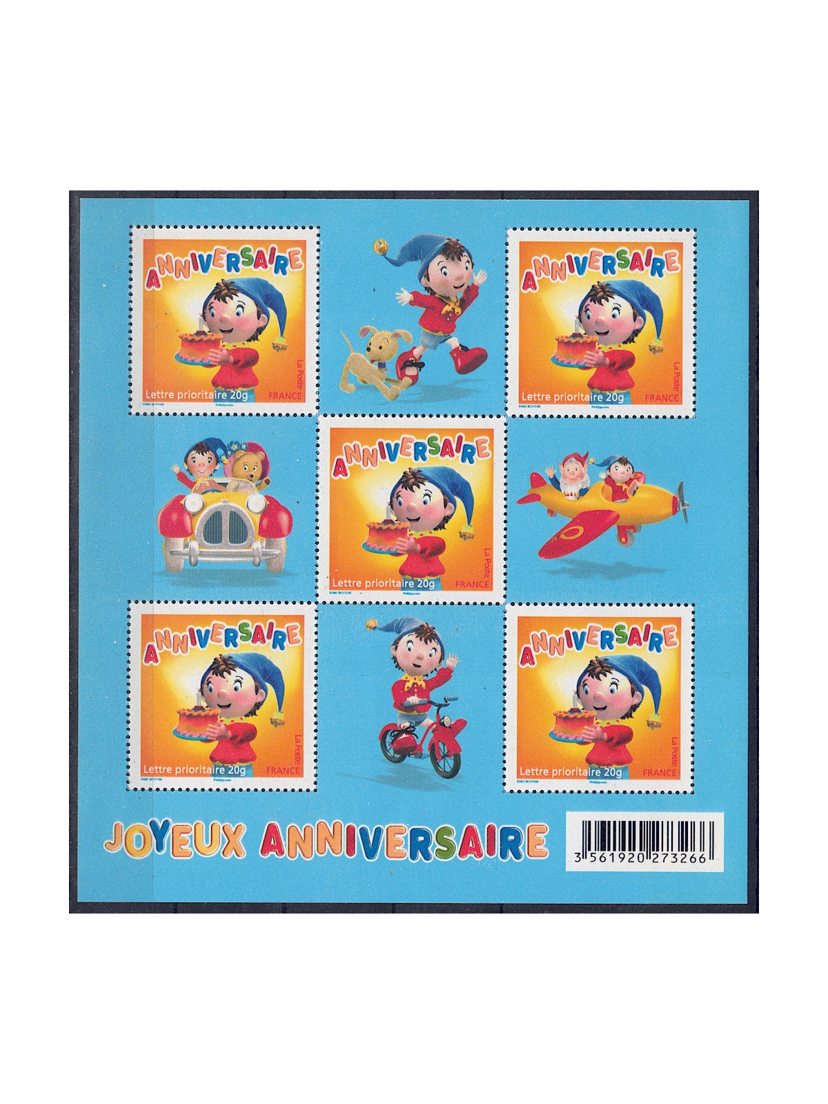 FRANCE 2008 Stamps for Greetings BF MNH**