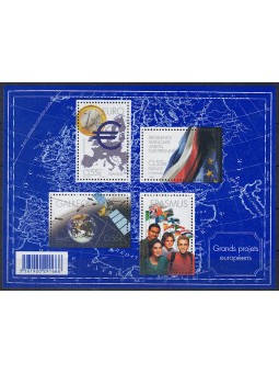 FRANCIA 2008 Progetti europei BF MNH**