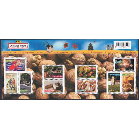 FRANCE 2008 Portraits of French regions (12th series) s/s MNH**