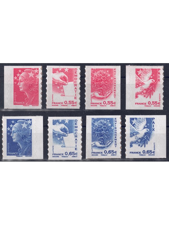 FRANCIA 2008 Marianna d'Europa 8v MNH**