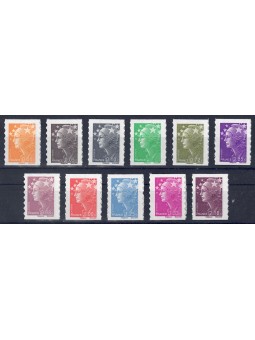 FRANCIA 2008 Marianna e l'Europa (autoadesivi) 11v MNH**