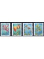 FRANCE 2008 Pre-cancelled (Flowers) 4v MNH**