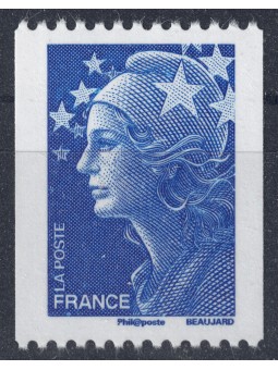 FRANCIA 2008 Marianna e l'Europa 65c blu (da rotolo) MNH**