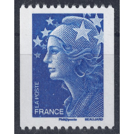 FRANCE 2008 Marianne and Europe 65c blue (coil) MNH**