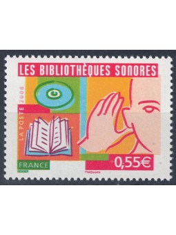 FRANCE 2008 Sound libraries MNH**