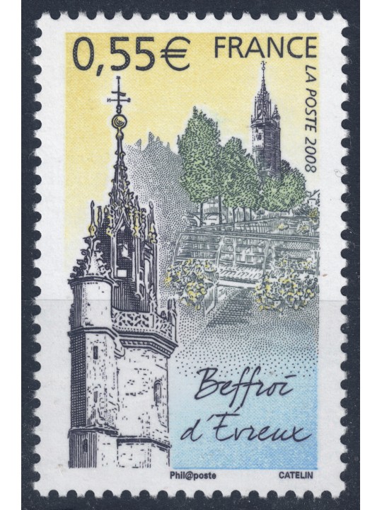 FRANCE 2008 Tourist (Evreux) MNH**