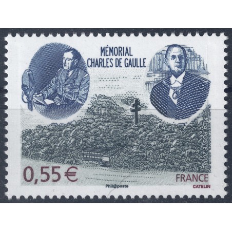 FRANCE 2008 Charles de Gaulle MNH**