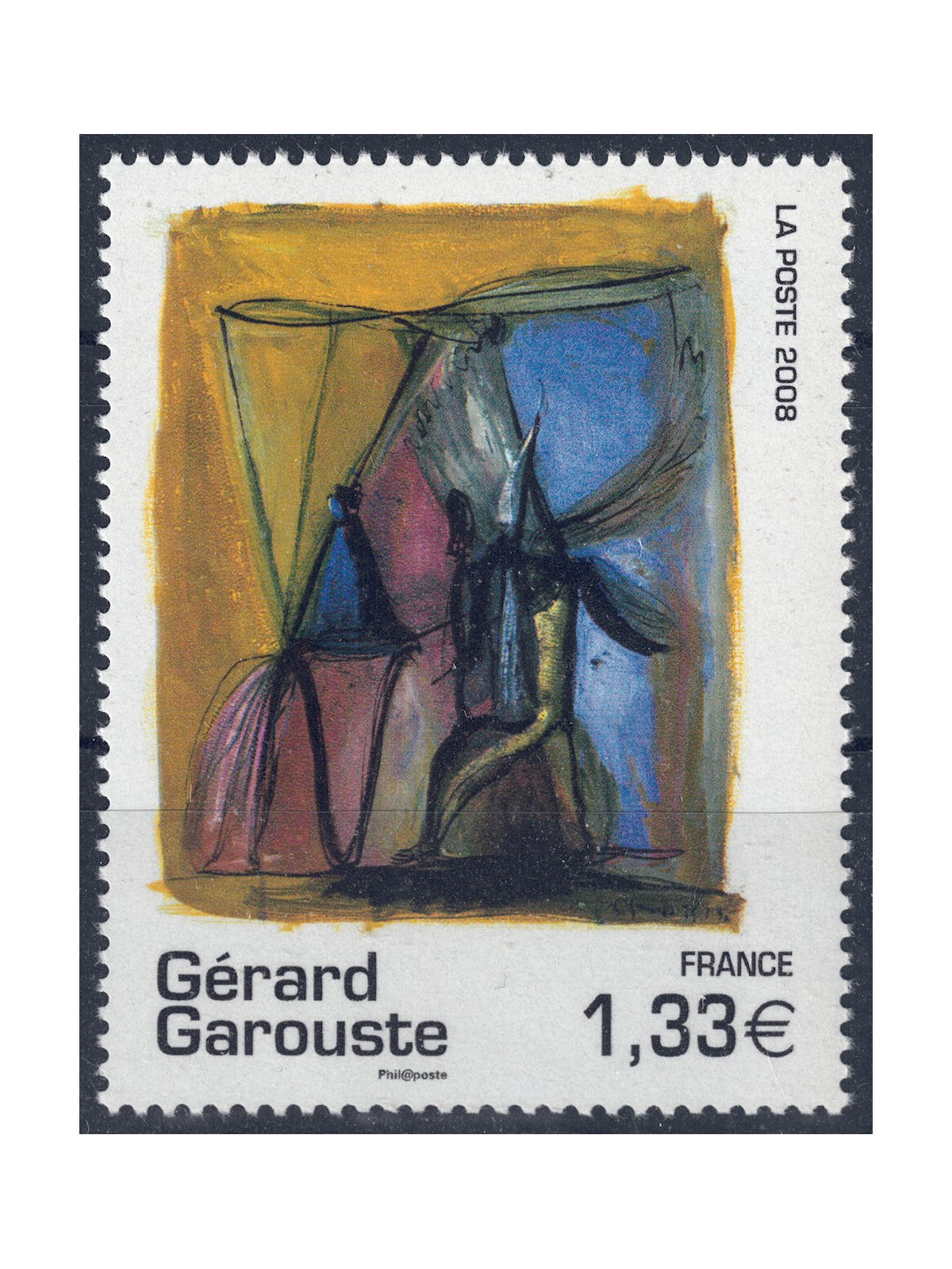 FRANCE 2008 Art (Gérard Garouste) MNH**