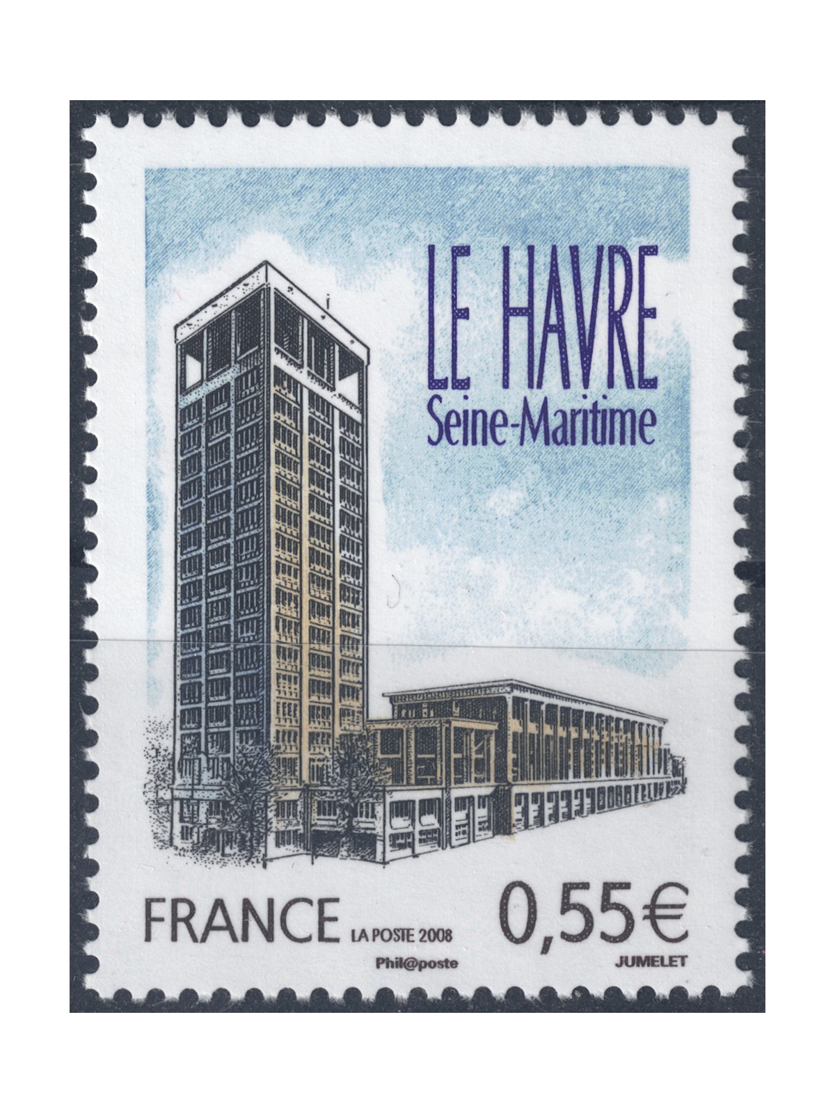 FRANCIA 2008 Turistica (Le Havre) MNH**