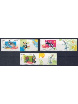FRANCE 2009 Stamp Day (from m/s) 3v MNH**