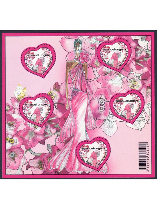 FRANCE 2009 Valentine's Day (Emanuel Ungaro) s/s MNH**
