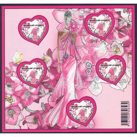 FRANCE 2009 Valentine's Day (Emanuel Ungaro) s/s MNH**