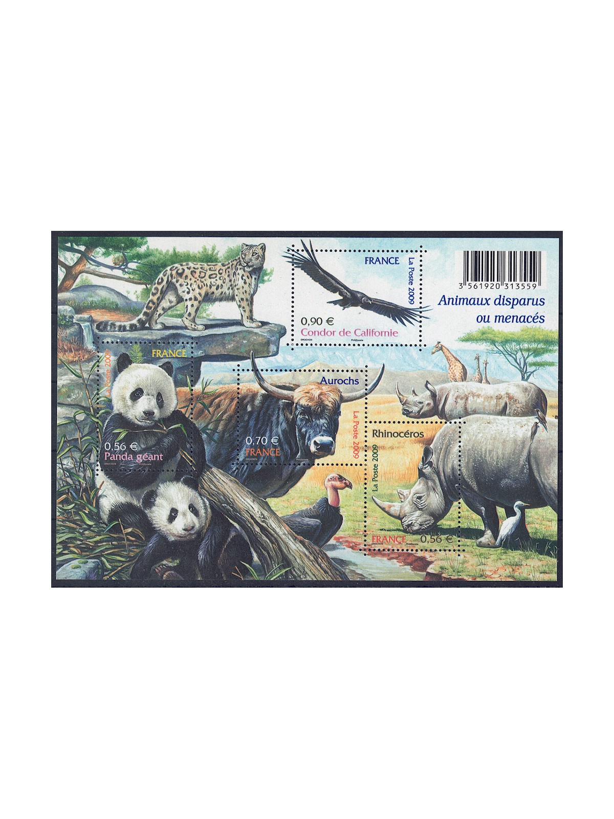 FRANCIA 2009 Natura di Francia (23ª serie) BF MNH**