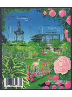FRANCE 2009 Gardens of France (7th series) s/s MNH**