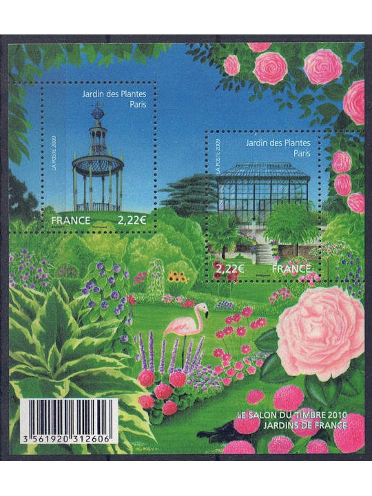 FRANCE 2009 Gardens of France (7th series) s/s MNH**