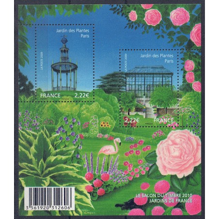 FRANCE 2009 Gardens of France (7th series) s/s MNH**