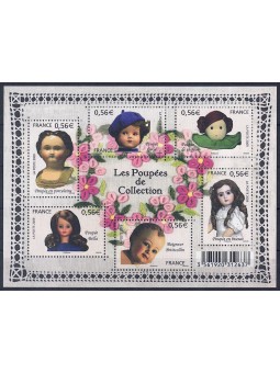 FRANCE 2009 Dolls s/s MNH**