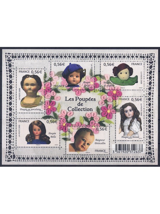 FRANCIA 2009 Bambole BF MNH**