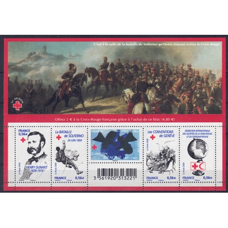 FRANCIA 2009 Pro Croce Rossa BF MNH**