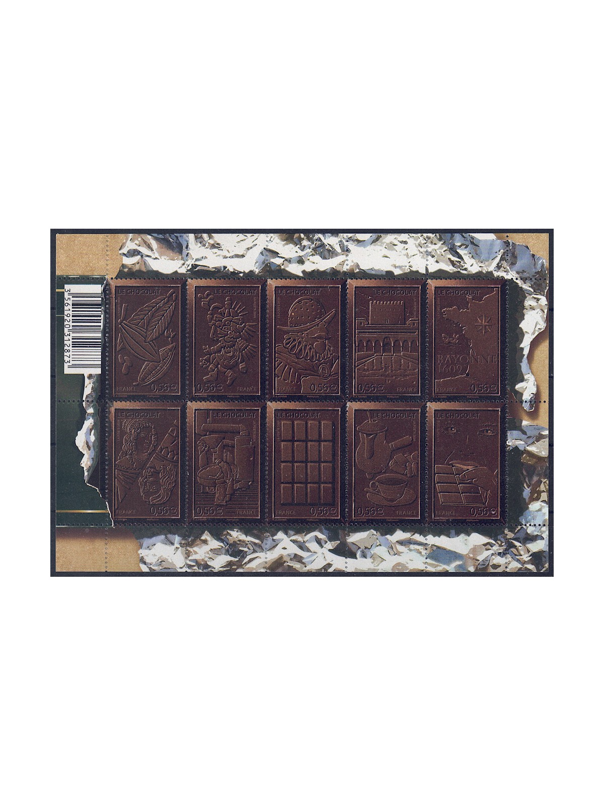 FRANCIA 2009 Il cioccolato MF MNH**
