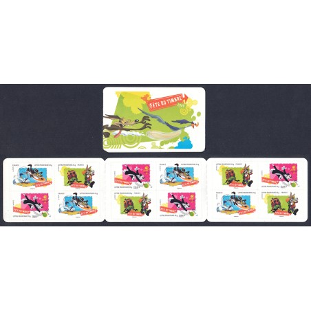 FRANCE 2009 Stamp Day booklet MNH**
