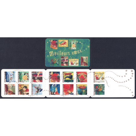 FRANCE 2009 Stamps for Greetings (L4614) booklet MNH**