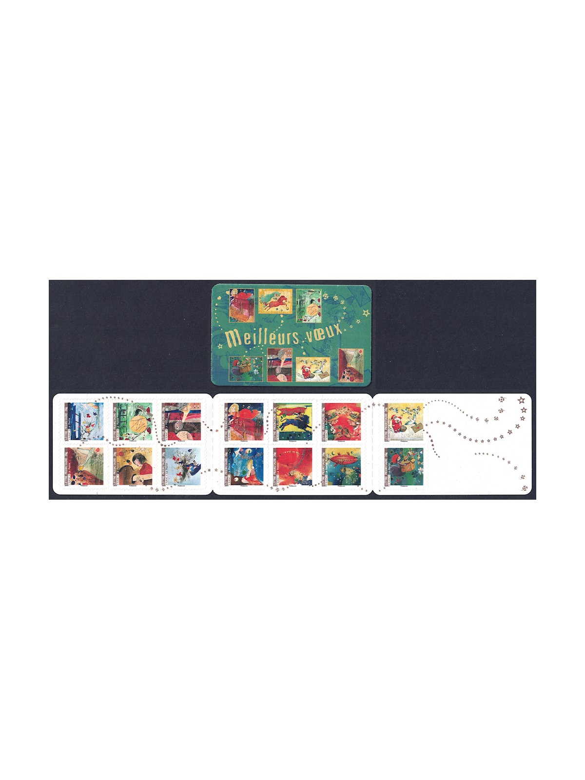 FRANCE 2009 Stamps for Greetings (L4614) booklet MNH**