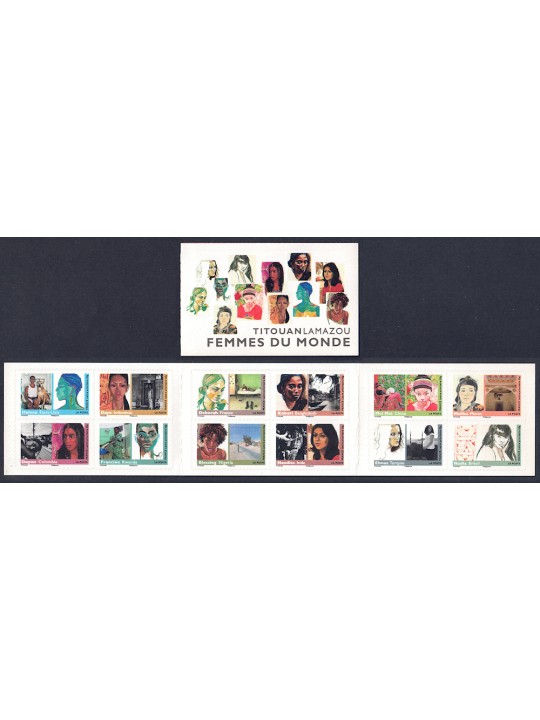 FRANCE 2009 Women of the world booklet MNH**