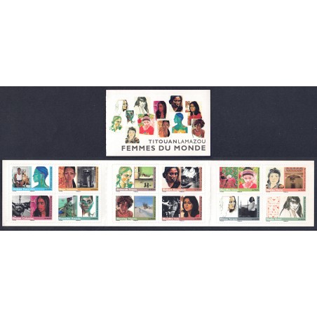 FRANCE 2009 Women of the world booklet MNH**