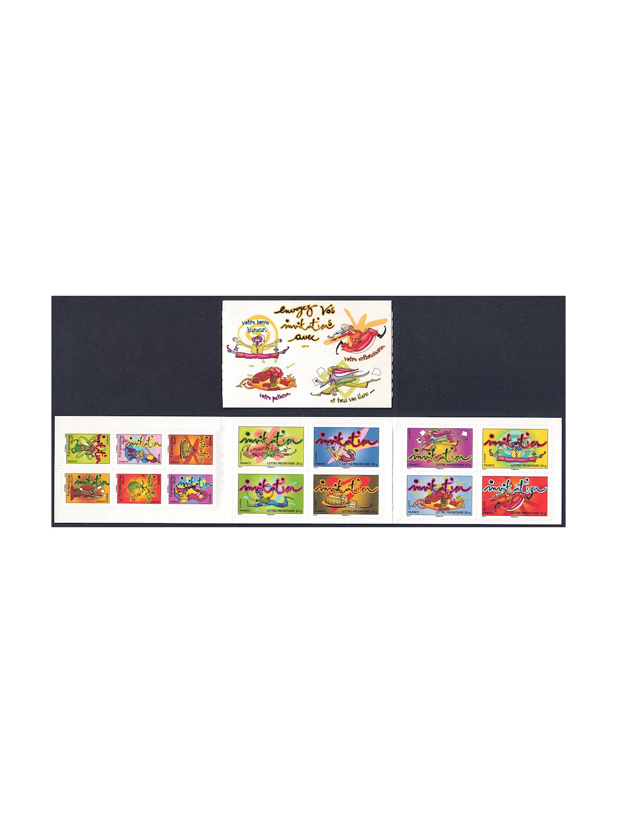 FRANCE 2009 Stamps for Greetings (L4558) booklet MNH**