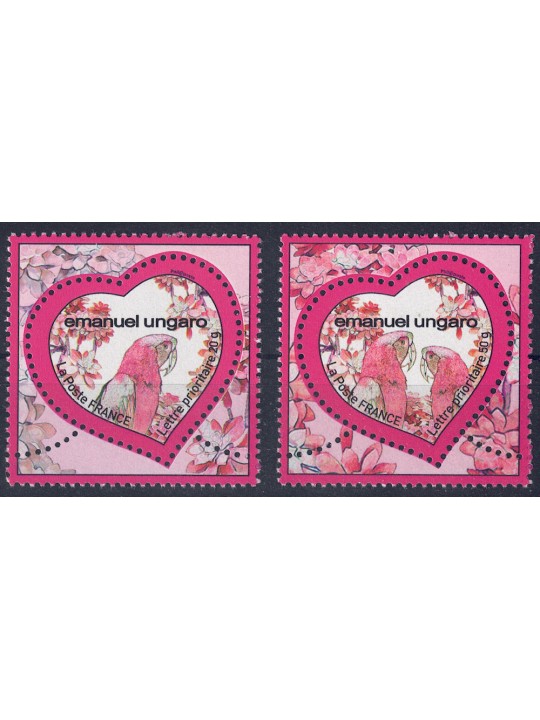 FRANCE 2009 Valentine's Day (Emanuel Ungaro) 2v MNH**