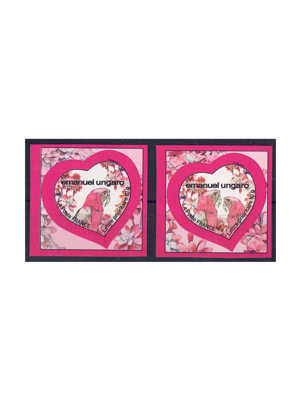 FRANCIA 2009 San Valentino (Emanuel Ungaro) 2v ad. MNH**