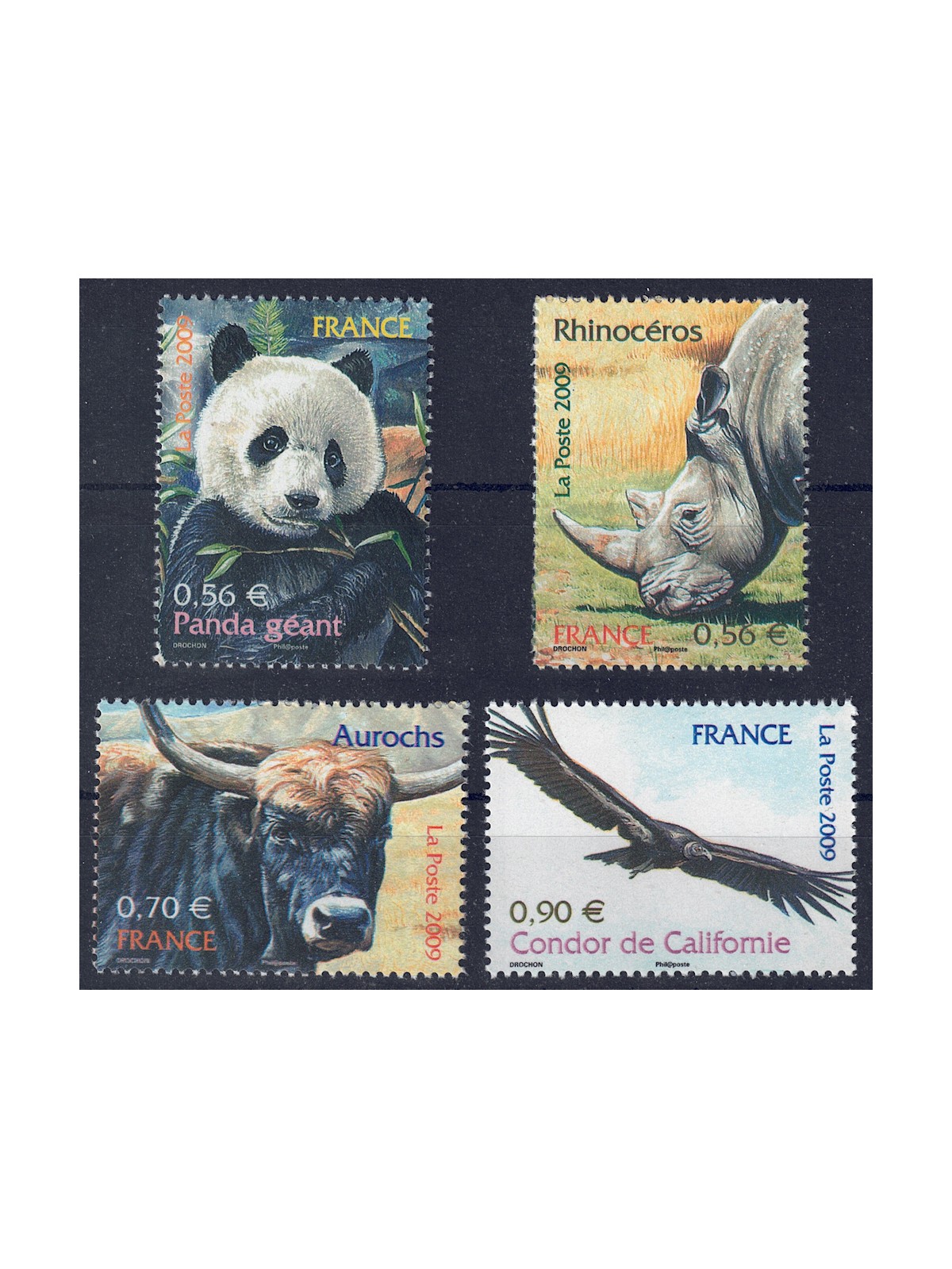 FRANCIA 2009 Natura di Francia (23ª serie) 4v MNH**