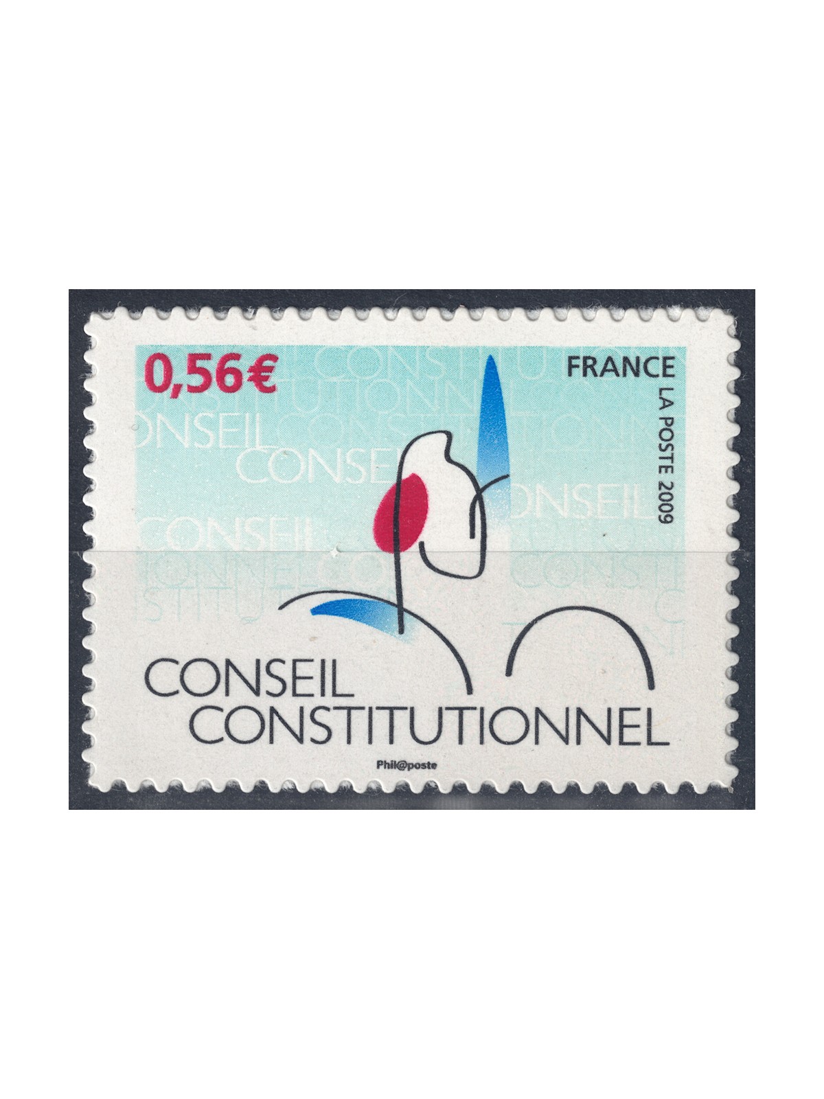 FRANCIA 2009 Consiglio costituzionale (ades.) MNH**