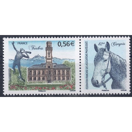 FRANCE 2009 French Philatelic Societies (Tarbes) MNH**