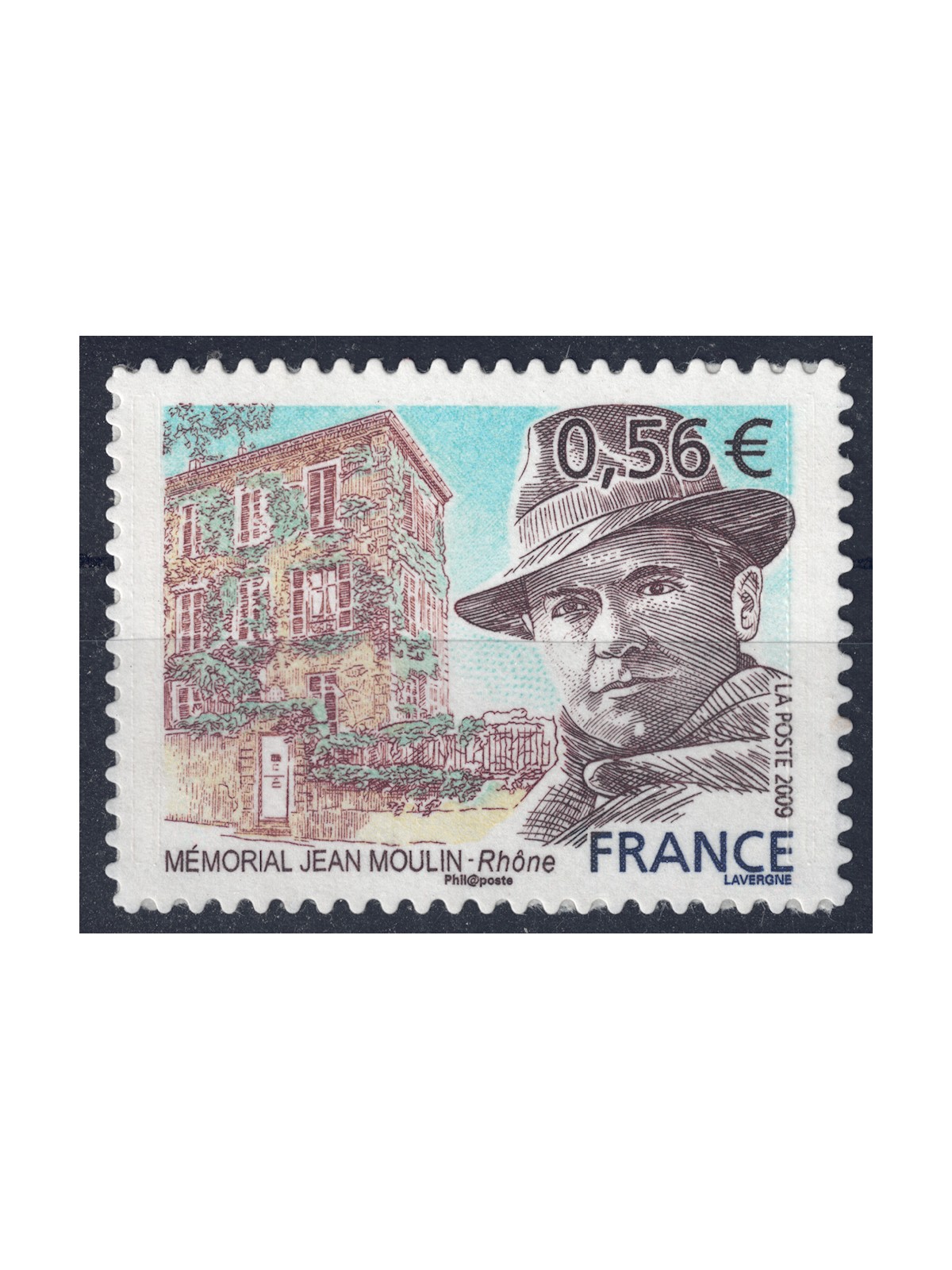 FRANCE 2009 Jean Moulin s-a MNH**