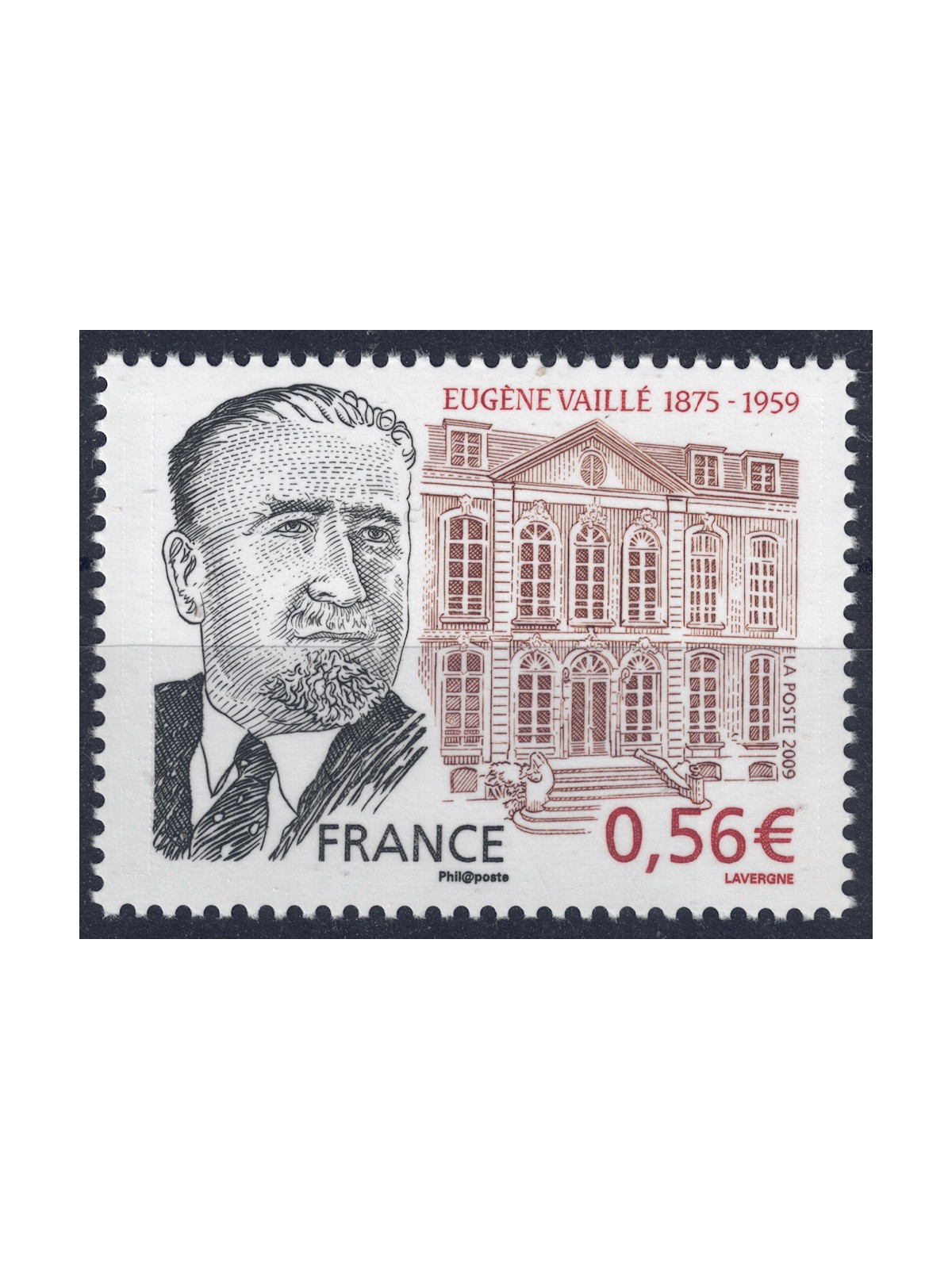 FRANCIA 2009 Eugène Vaillé MNH**