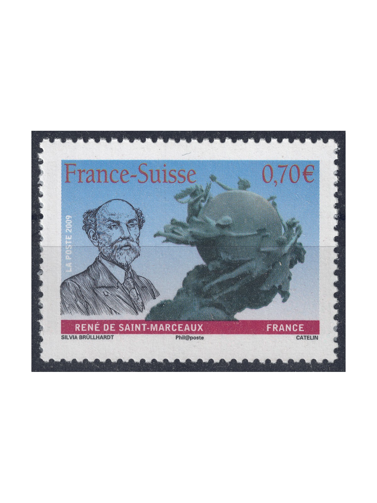 FRANCE 2009 UPU Monument MNH**
