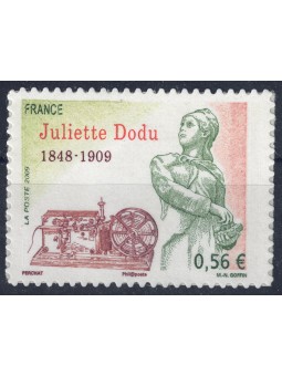 FRANCIA 2009 Juliette Dodu (adesivo) MNH**