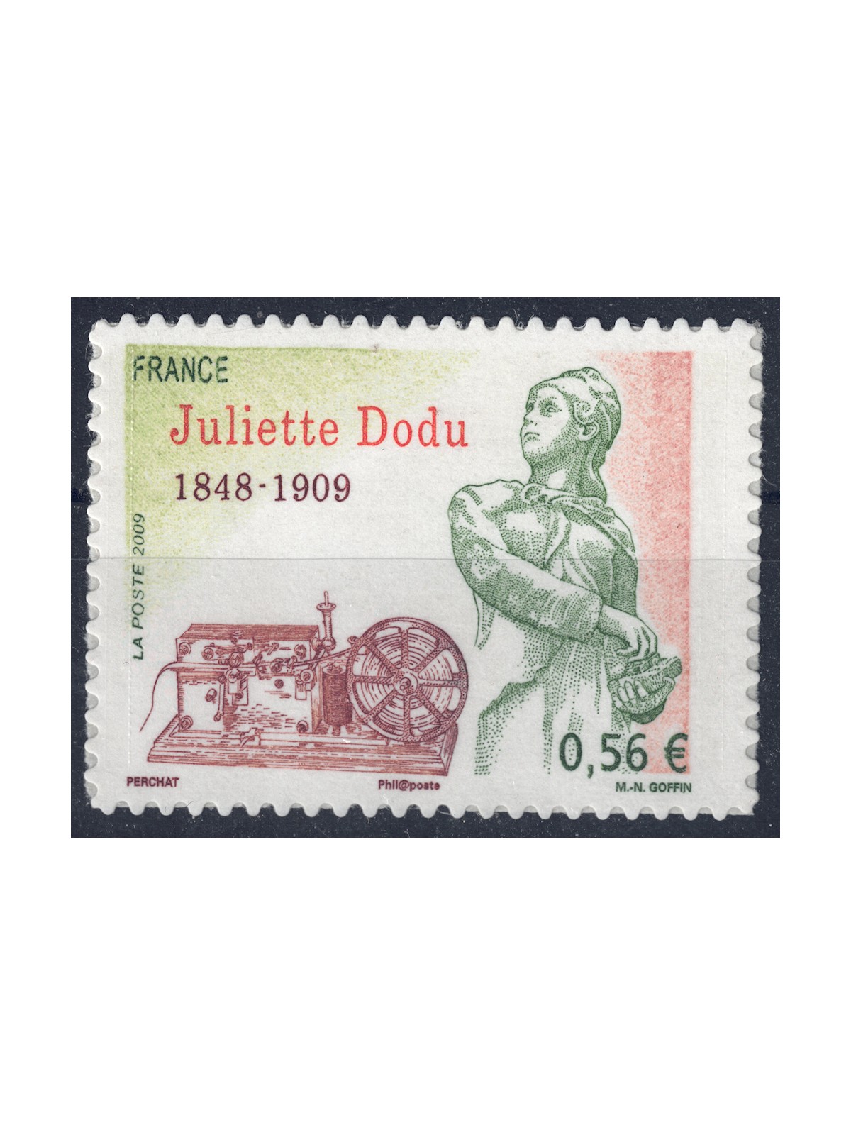 FRANCE 2009 Juliette Dodu s-a MNH**