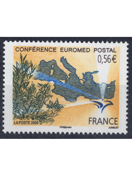 FRANCE 2009 Euromed Postal Conference MNH**