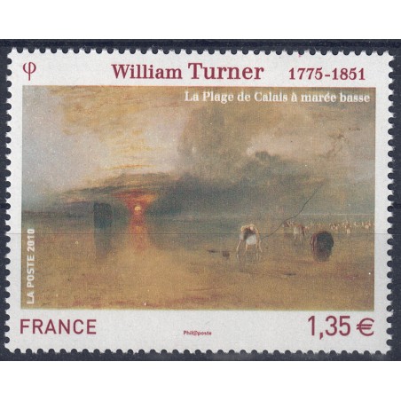FRANCE 2010 Art (William Turner) MNH**
