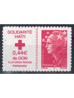 FRANCE 2010 Solidarity for Haiti s-a MNH**