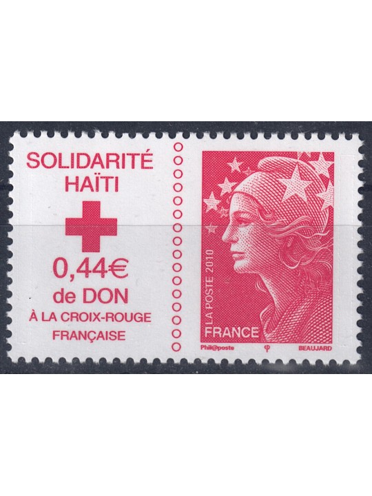 FRANCIA 2010 Solidarietà per Haiti MNH**